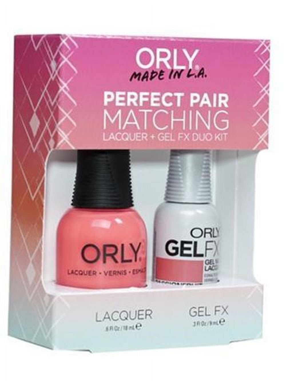 ORLY- Nail Lacquer Duo Kit-Pixy Stix  (Lacq + Gel) - image 1 of 2