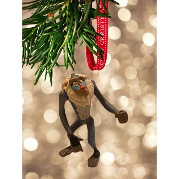 ORNAMENT 2019 Lion King Rafiki 4 pvc Figure Figurine Holiday Dangler Charm