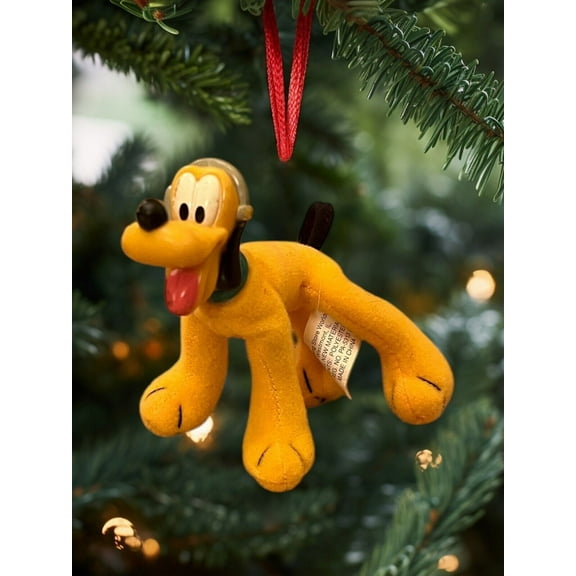 ORNAMENT Disney House of Mouse Plush Pluto Figure Headphones Poseable Charm 4