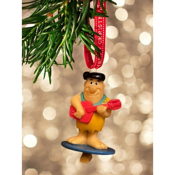ORNAMENT FRED FLINTSTONES ROCK N' ROLLERS Flintstone Figure Figurine Charm 3