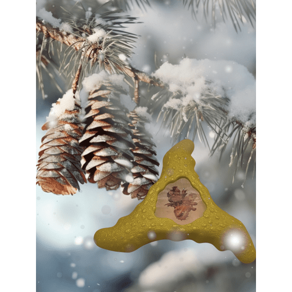 ORNAMENT Figure Figurine Charm 2014 How to Train Your Dragon 2 number 4 Gronckle Flying Disc