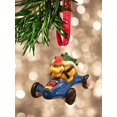 thumbnail image 1 of ORNAMENT Nintendo Mario Kart BOWSER Snap Turtle Driver 2022 THX Figure Charm 3”, 1 of 1