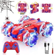 Remote Control Car, RC Cars Toys for 3 4 5 6 7 8 9 10 Year Old Girl Boys, 2.4Ghz Fast Stunt, Double Sided Race Car for Kids Outdoor Toys Birthday
