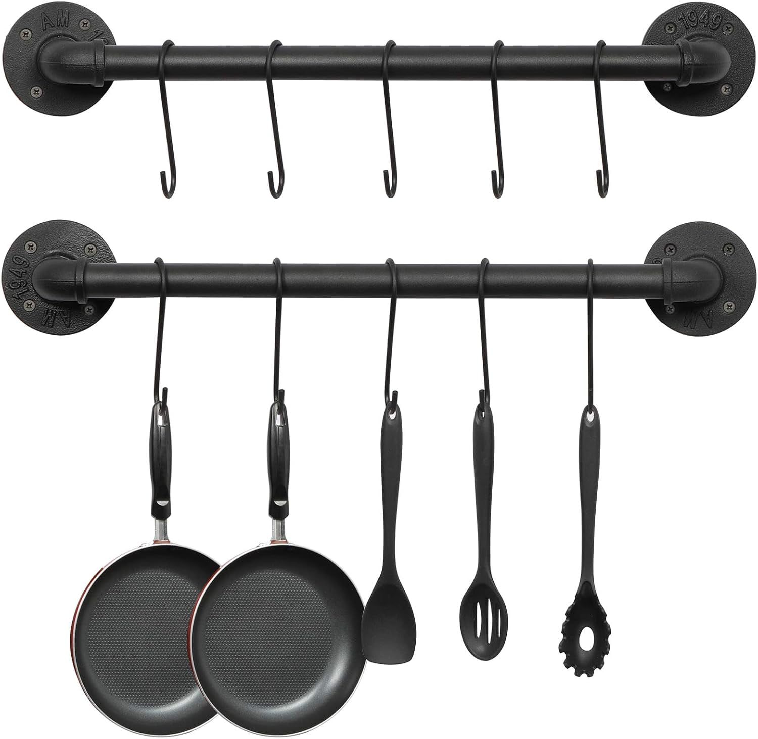 OROPY Wall Mounted Pot Pan Rack, 21