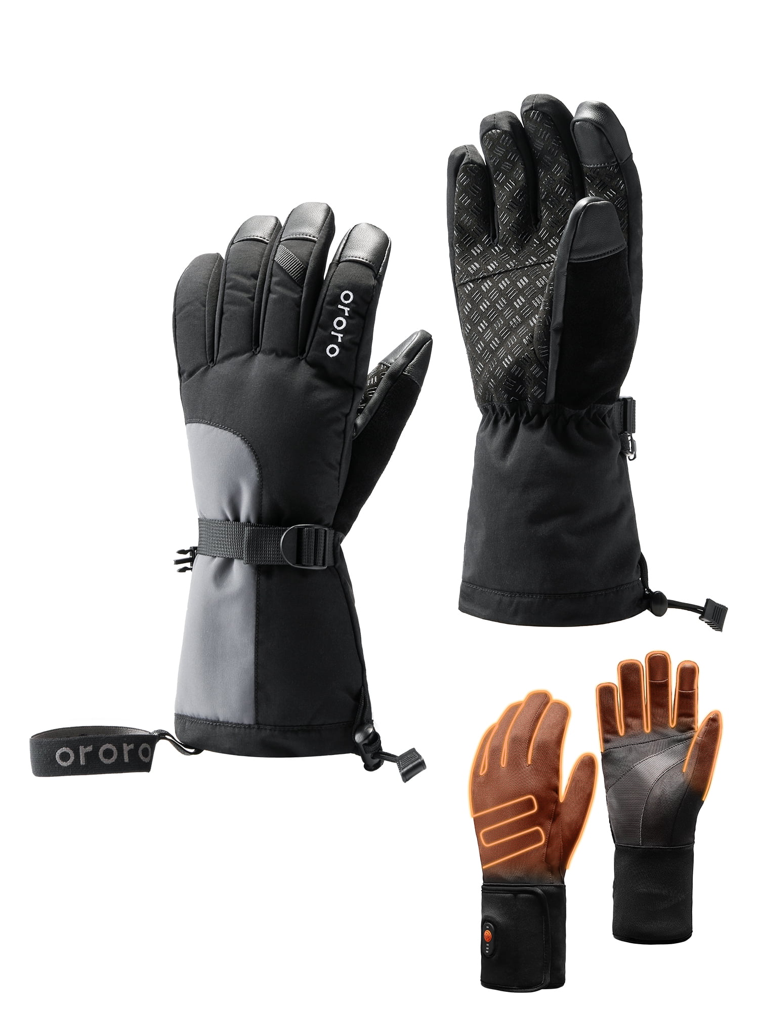 Ororo Heated Gloves (3-in-1)