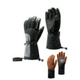 thumbnail image 1 of ORORO 3-in-1 Heated Gloves Rechargeable for Men and Women with Battery Pack(Black/Grey,XL), 1 of 2
