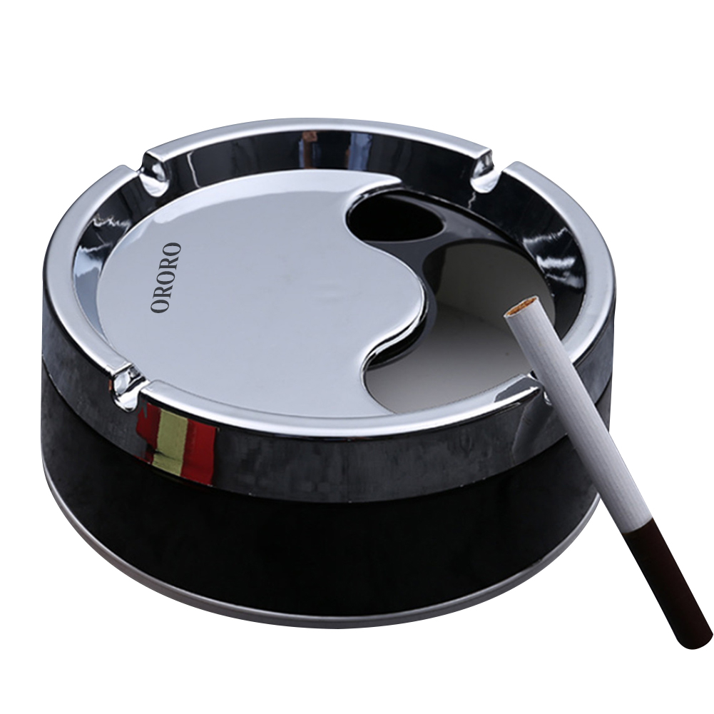 ORORO Ashtrays, Cigarettes Cigars Ashtray, Indoor Ashtray,Porcelain