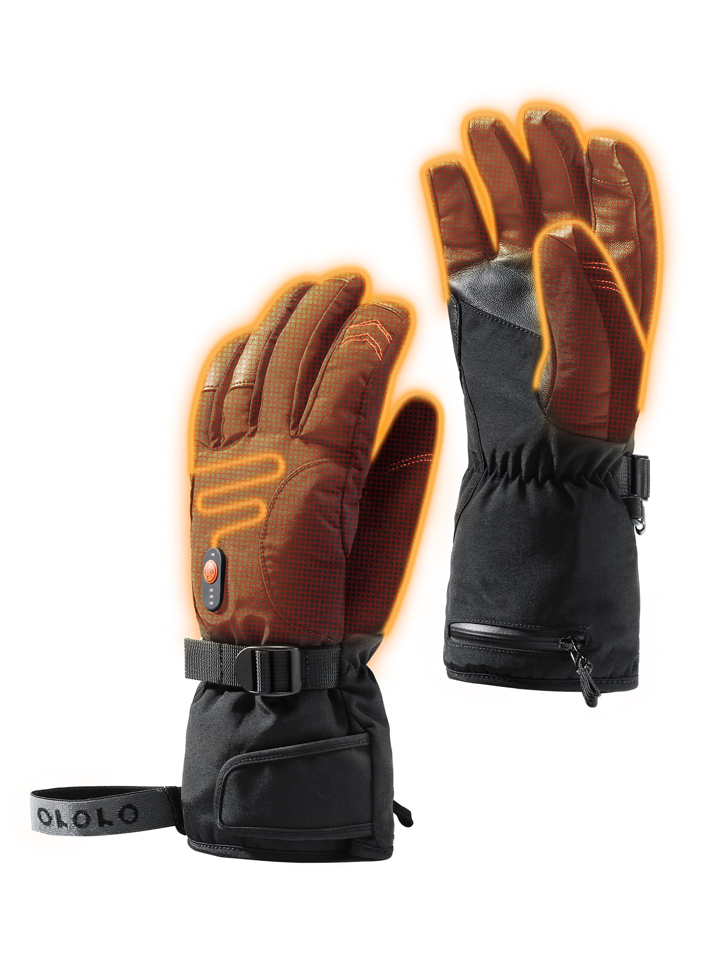 ORORO Heated Mittens Rechargeable for Men and Women with Battery Pack