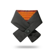 ORORO Heated Scarf for Men and Women, Heated Scarf Rechargeable for Winter Grey