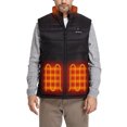 thumbnail image 1 of ORORO Men's Heated Vest with Battery, Heating Vest for Hiking Skiing Outdoors (Neutral Black, S), 1 of 10