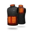 thumbnail image 1 of ORORO Quilted Heated Vest for Men with Battery, Lightweight Heating Vest for Hiking Skiing Camping (Black, L), 1 of 9
