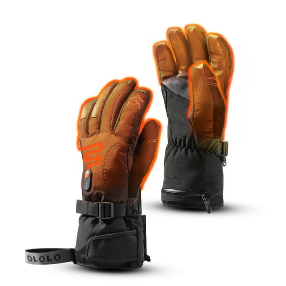 ORORO Unisex Heated Gloves, Rechargeable Electric Gloves for Hiking Skiing Motorcycle