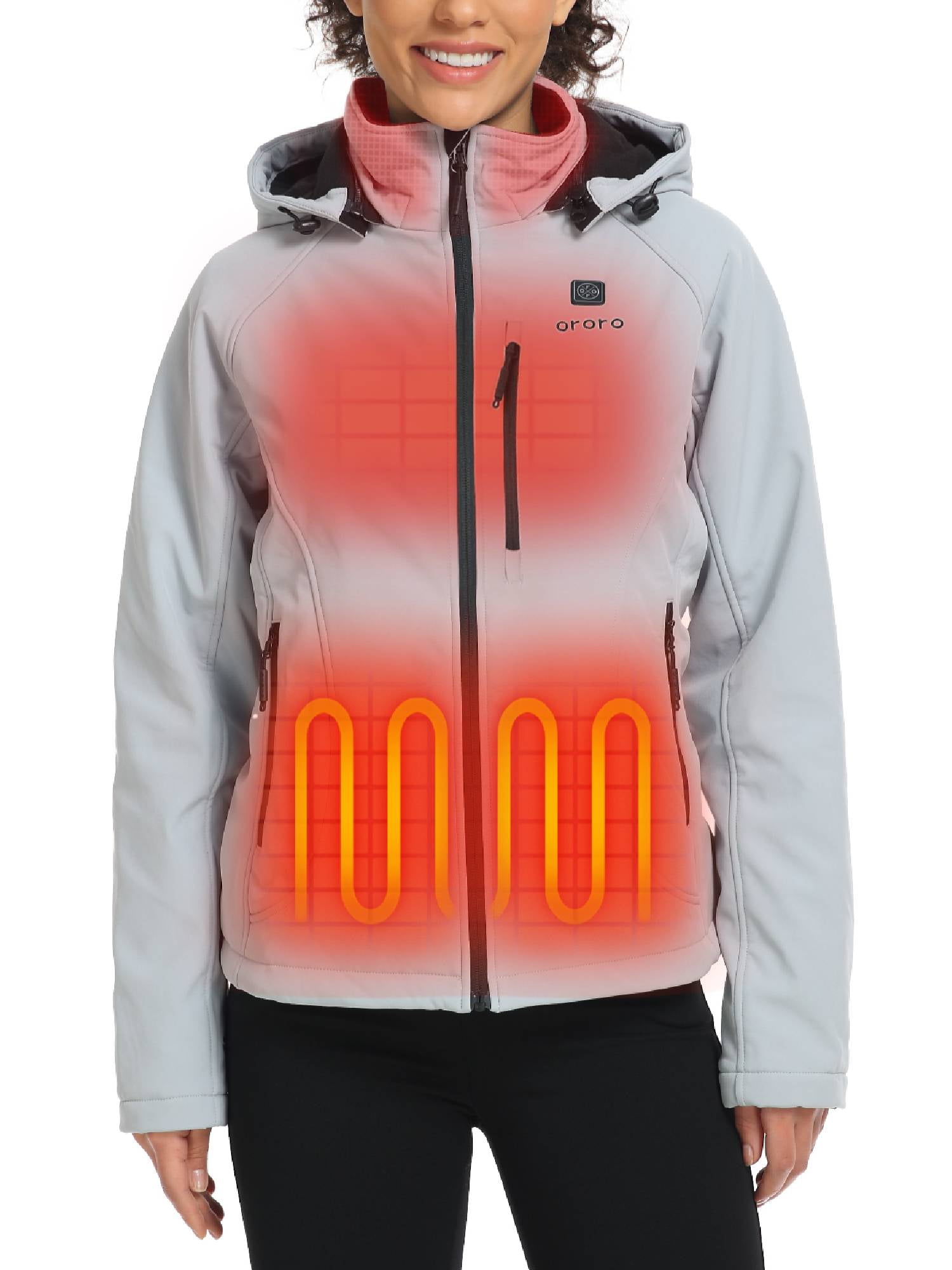 ORORO Veste Chauffante Femme avec Batterie et Liban Ubuy