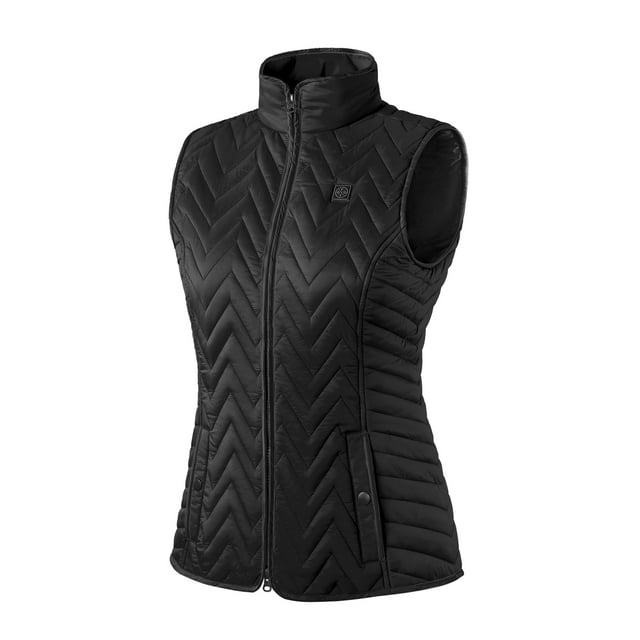 ORORO Women's Quilted Heated Vest with Battery, Lightweight Heated