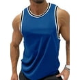 thumbnail image 1 of ORQ Men Athletics Sleeveless Undershirts Basic Round Neck Tank Tops, 1 of 4