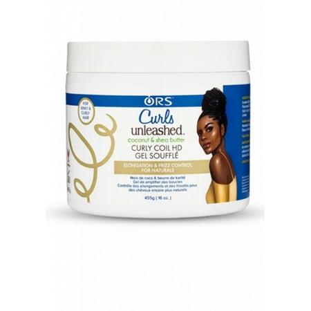ORS Curls Unleashed Coconut and Shea Butter Curly Coil HD Gel Souffle 19.2 oz