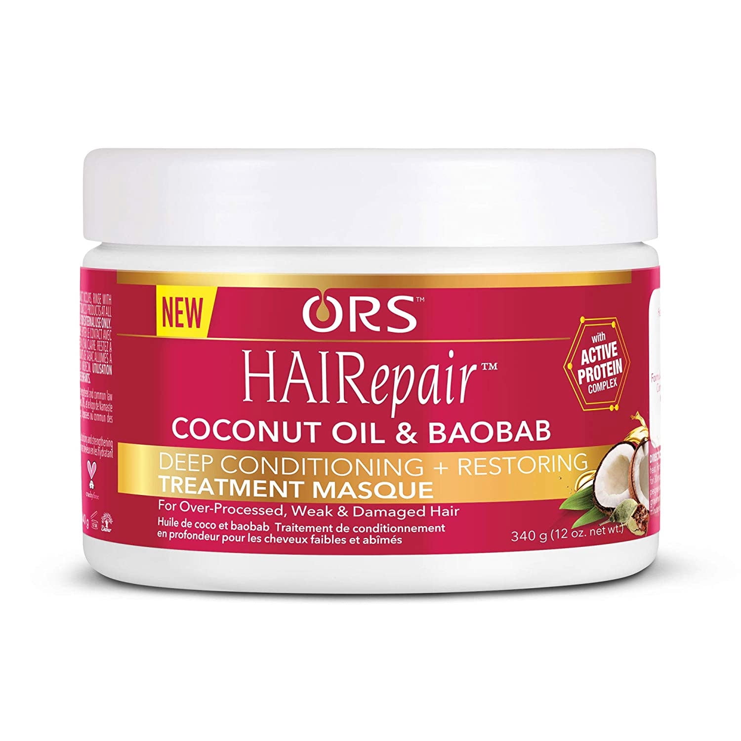 ORS HAIRepair Deep Conditioning + Restoring Treatment Masque Packet (1.75oz) ORS HAIRepair Deep Conditioning + Restoring Treatment Masque Packet (1.75oz)