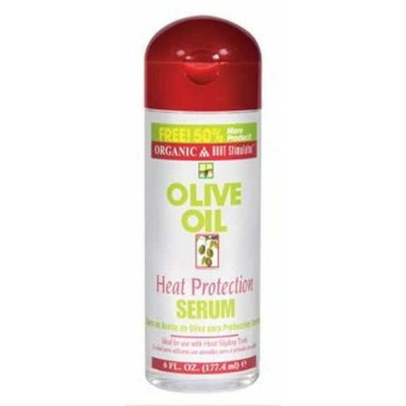 ORS Heat Protection Hair Serum 6 oz., Heat Damaged Hair, Moisturizing