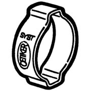 ORS Nasco 101000221517 0.59 in. Clamp 2-Ear - Pack of 100