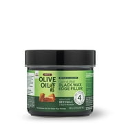 ORS Olive Oil Black Wax Edge Filler, Extreme Hold Beeswax Edge Control