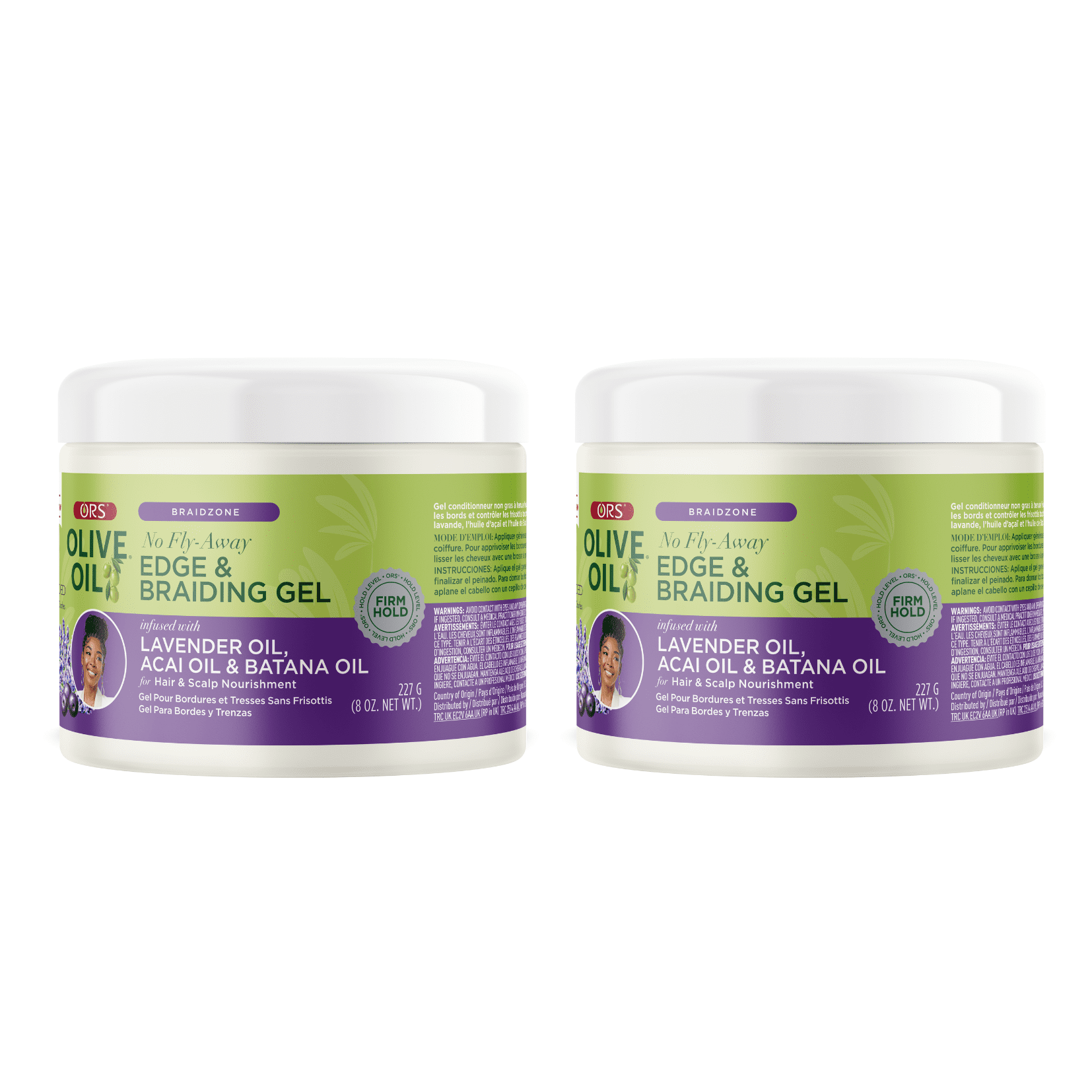 ORS Olive Oil Braidzone Edge & Braiding Gel (8oz) - Walmart.com