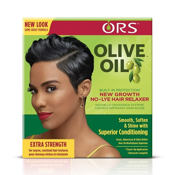 ORS Olive Oil Built-In Protection New Growth No-Lye Hair Relaxer Extra Strength