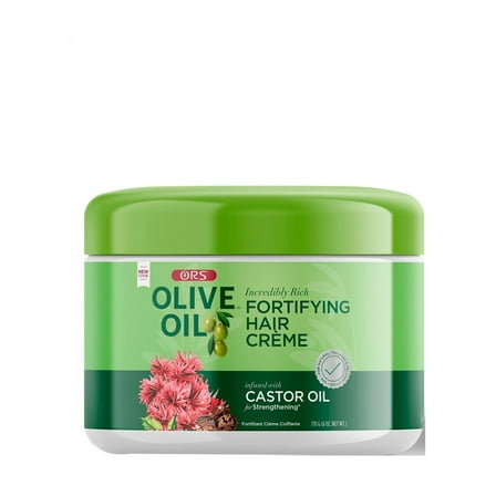 ORS Olive Oil Classics Non-Drying Fortifying Creme Hair Dress with Essential Fatty Acids, (8.0 oz)