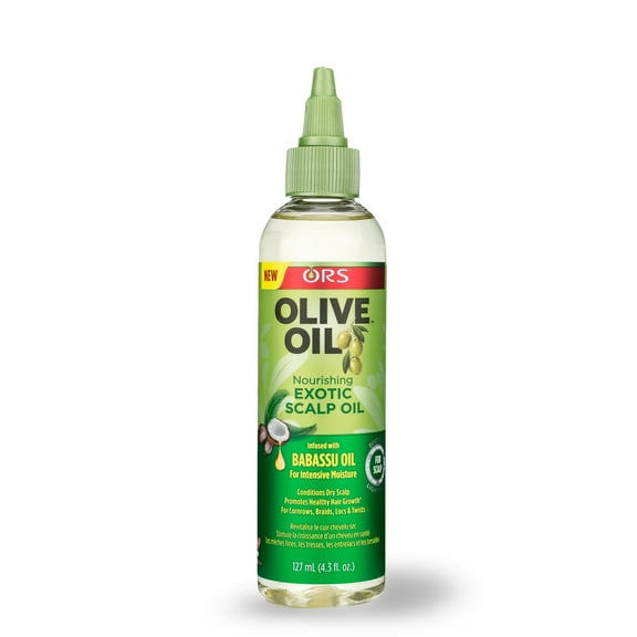 ORS Olive Oil Classics Nourishing Scalp Oil, Non-Greasy Exotic Scalp Oil (4.3 oz)