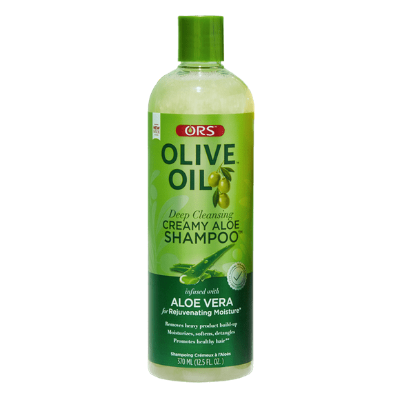 ORS Olive Oil Moisture Restore Creamy Aloe Shampoo Infused with Aleo Vera 12.5 oz