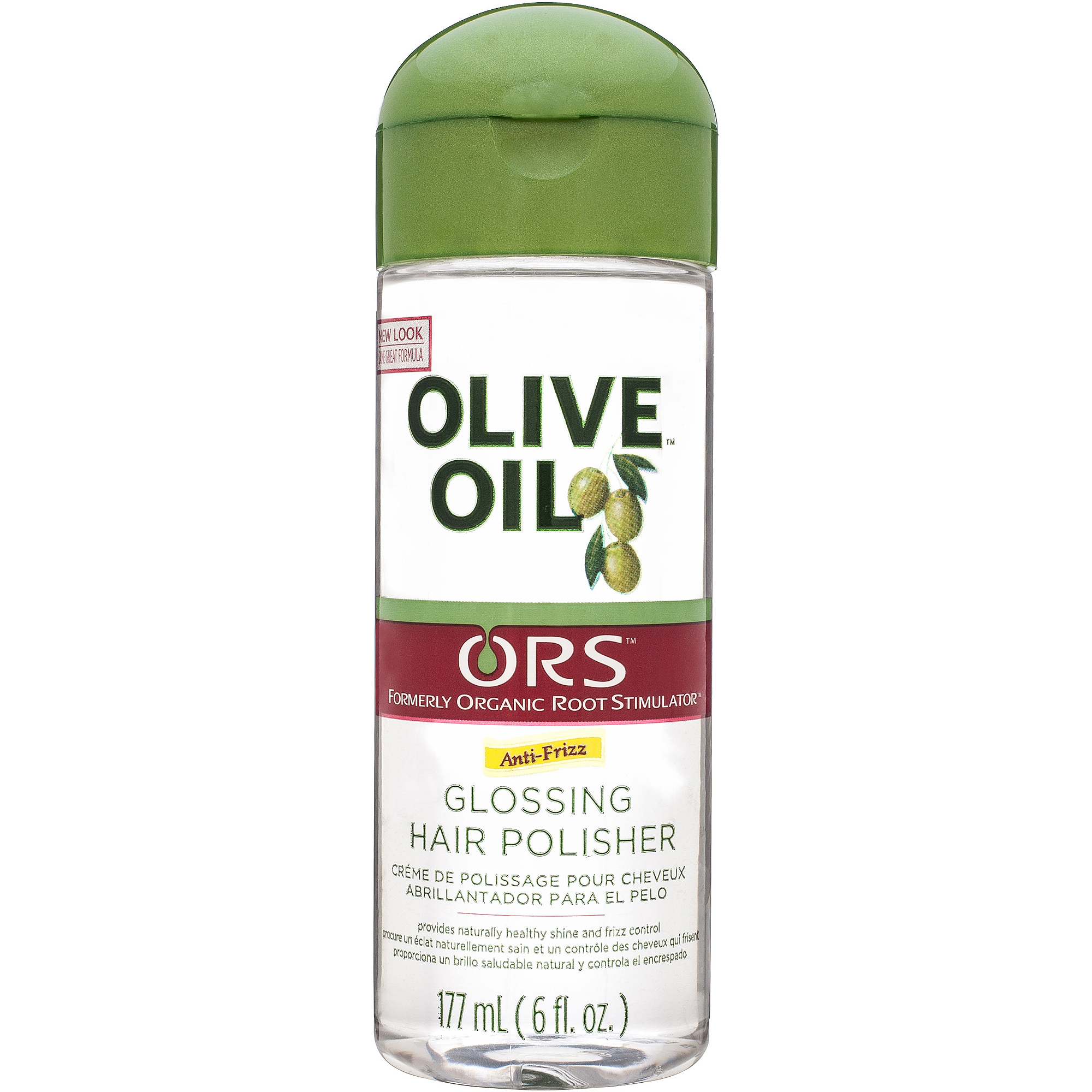 ORS Olive Oil Glossing Hair Polisher Oil with Pequi Oil for Smoothing, Frizz Control & Shine, 6 fl oz - image 1 of 4
