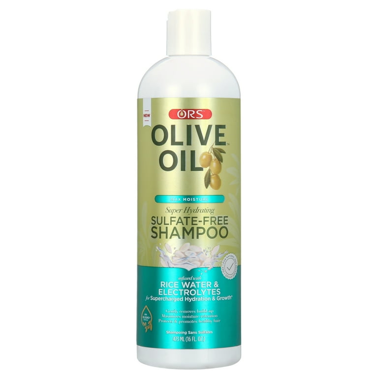 ORS Olive Oil Max Moisture Super Hydrating Sulfate-Free Shampoo 16oz ,  Normal Hair , Moisturizing - Walmart.com