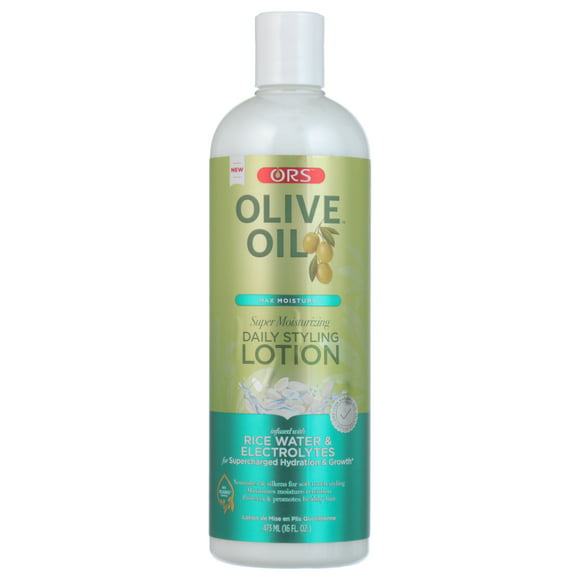 ORS Olive Oil Max Moisture Super Moisturizing Daily Styling Lotion 16oz, Styling Lotion