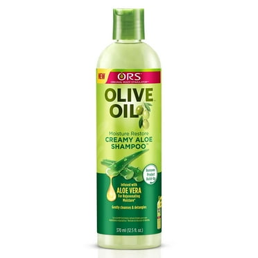 ORS Olive Oil Moisture Restore Creamy Aloe Shampoo, 12.5 Oz.