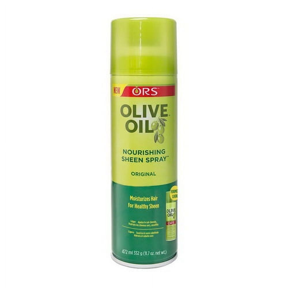 ORS Olive Oil Nourishing Sheen Original Hair Spray, 11.7 Oz, 6