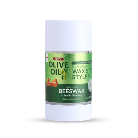 ORS Olive Oil Perfect Blend Wax Stick Styler, All Hair Types, Extra-Firm Hold, 2.6 oz
