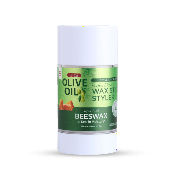 ORS Olive Oil Perfect Blend Wax Stick Styler, All Hair Types, Extra-Firm Hold, 2.6 oz