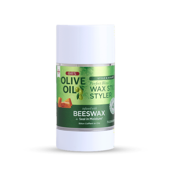 ORS Olive Oil Perfect Blend Wax Stick Styler, All Hair Types, Extra-Firm Hold, 2.6 oz