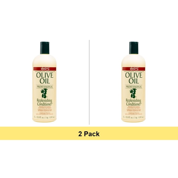 ORS Olive Oil Professional Replenishing Conditioner - 2 Pack Bundle