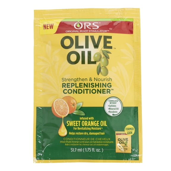 ORS Olive Oil Strengthen & Restore Replenishing Hair Conditioner, All Hair Types, 1.75 fl.oz.