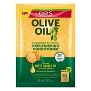 ORS Olive Oil Strengthen & Restore Replenishing Hair Conditioner, All Hair Types, 1.75 oz