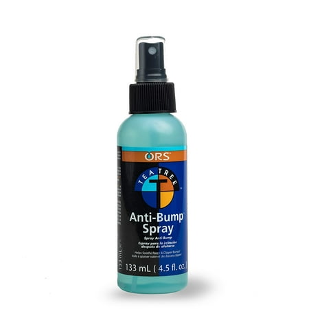 ORS Tea Tree Oil Anti-Bump Spray, After Shaving Spray (4.5 oz) Pack of 3
