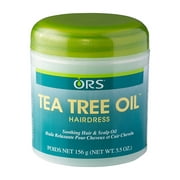 ORS Tea Tree Oil Hairdress Soothing Hair and Scalp Oil, 5.5 Oz., Pack of 3