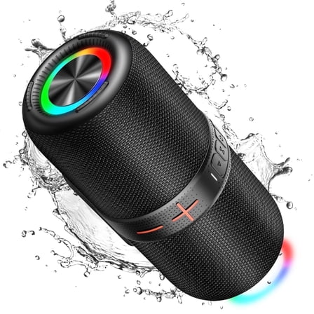 Portable Wireless Bluetooth Speaker with 36W Bass Loud Stereo Sound, 24H Playtime, IPX7 Waterproof, TWS Pairing, BT5.3, for Outdoor/Party/Home, Birthday Gift