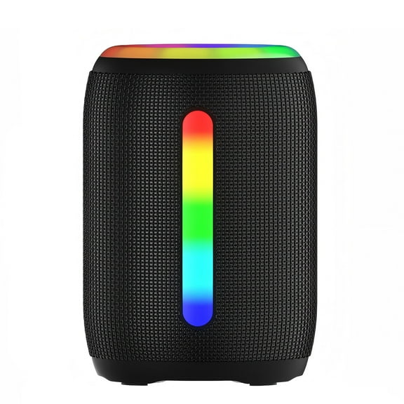 ORSNOG Portable Bluetooth Speaker, IP67 Waterproof and Dustproof, Black