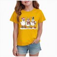 thumbnail image 1 of ORT Girl Boy Christmas Shirt Funny Xmas Graphic Tee Shirt Xmas Short Sleeve Holiday Tops, 1 of 6