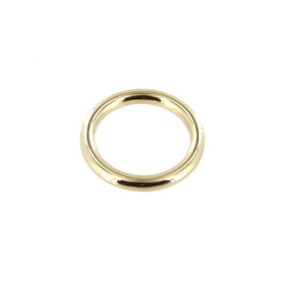 ORT Gold Plate, Thin O-Ring, Solid Brass-LL
