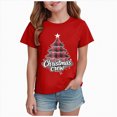 thumbnail image 1 of ORT Toddler Girls Boys Christmas Graphic T-Shirts Holiday Short Sleeve Tees Tops Xmas Short Sleeve Tops, 1 of 6