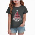 thumbnail image 1 of ORT Toddler Girls Boys Christmas Graphic T-Shirts Holiday Short Sleeve Tees Tops Xmas Short Sleeve Tops, 1 of 6