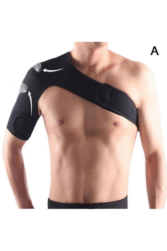 ORTHOPEDIC CARE SHOULDER BRACE - Left / Right Shoulder Black O9L9