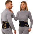 thumbnail image 1 of ORTONYX Back Support Brace for Men and WomanSport/Work/Rehabilitation3D Knitted Design with Removable 3D Lumbar PadBreathable and Elastic MaterialVelcro Closure with Hand Loop for Easy UseL-XL, 1 of 6